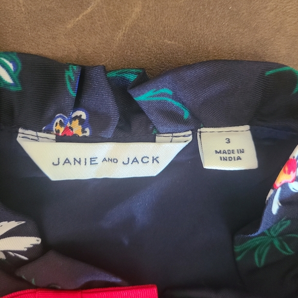 Janie and Jack floral dress and sweater set - Picture 2 of 4